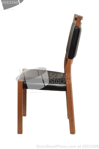 Image of Wooden chair on white