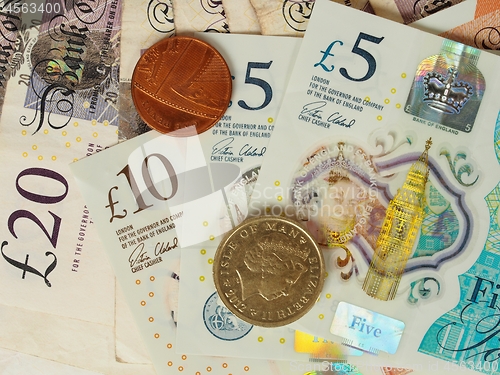 Image of British money