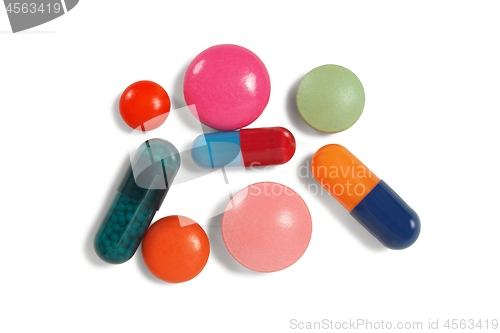 Image of Closeup of pills