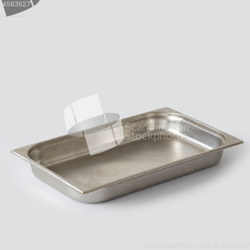 Image of baking pan on white background