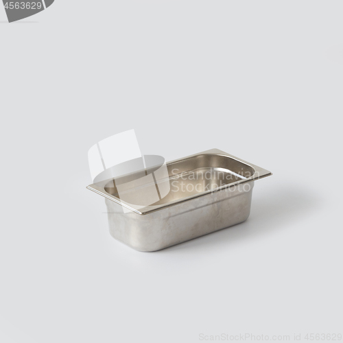 Image of baking pan on white background