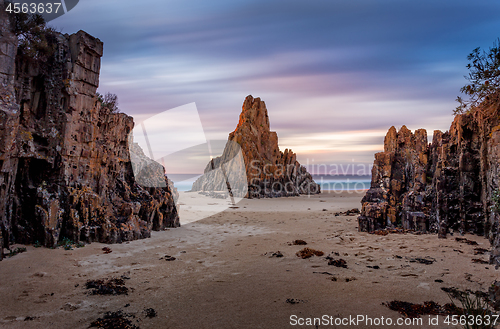 Image of Long exposure at Pyramid rock on the far south coast of NSW