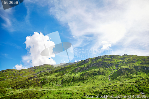 Image of Swiss Alps landscape