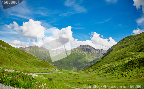 Image of Swiss Alps landscape