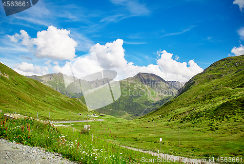 Image of Swiss Alps landscape