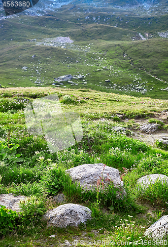 Image of Swiss Alps landscape