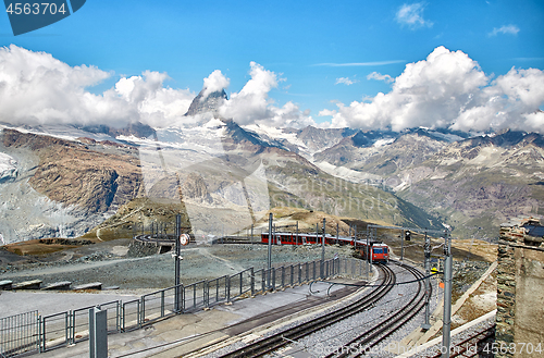 Image of Gornergrat Zermatt, Switzerland, Swiss Alps