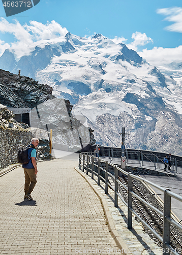 Image of Gornergrat Zermatt, Switzerland, Swiss Alps