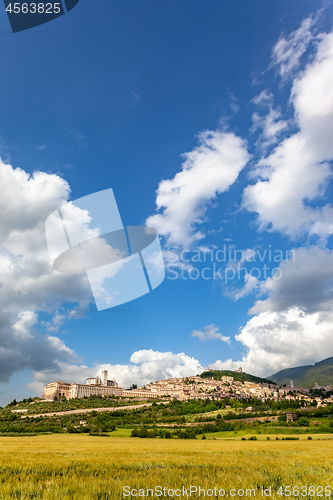 Image of Assisi in Italy Umbria