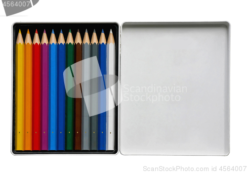 Image of Colored Pencil Box