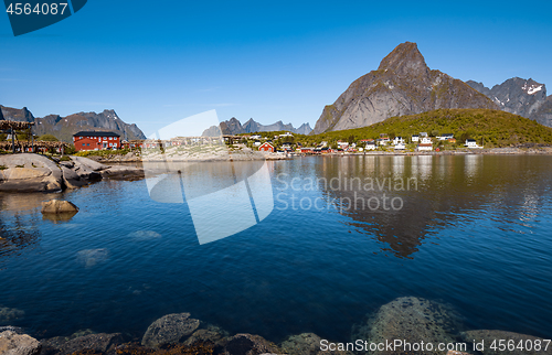 Image of Lofoten is an archipelago in the county of Nordland, Norway.