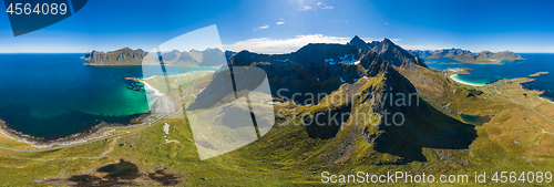 Image of Beach Lofoten archipelago islands beach