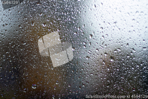 Image of Raindrops on the glass