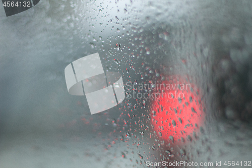 Image of Raindrops on the glass