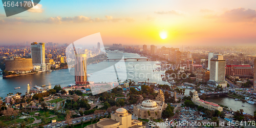 Image of Sunset in Cairo
