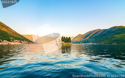 Image of Island near town Perast