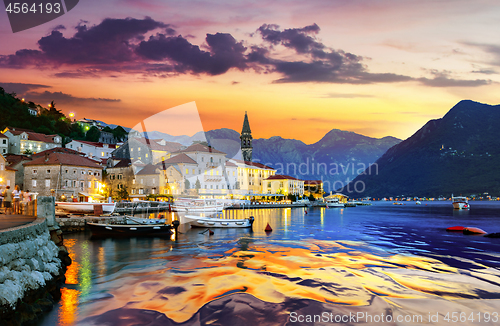 Image of Perast in Bay of Kotor