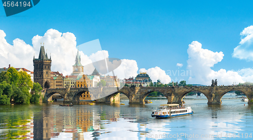 Image of Charles bridge in Prague