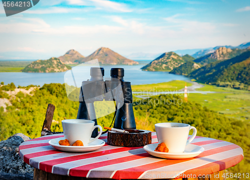 Image of Mountains and Skadar lake