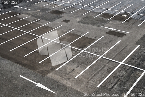 Image of Empty parking places