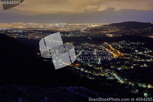 Image of Night city view