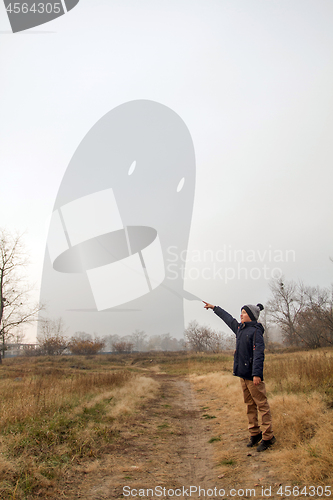 Image of Boy and Ghost