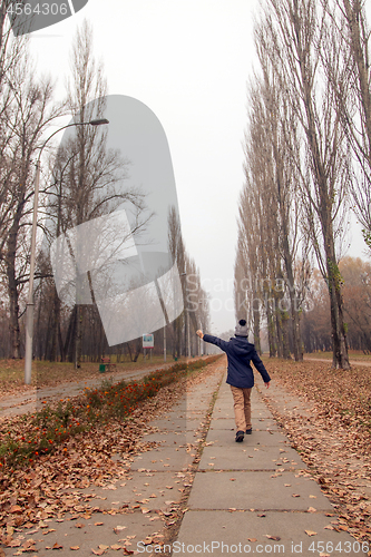 Image of Boy and Ghost