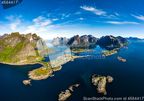 Image of Lofoten is an archipelago in the county of Nordland, Norway.