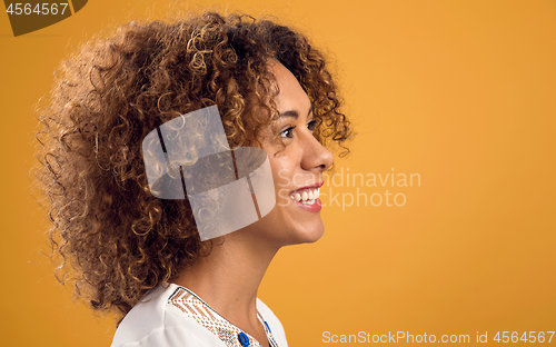 Image of Beautiful African American woman