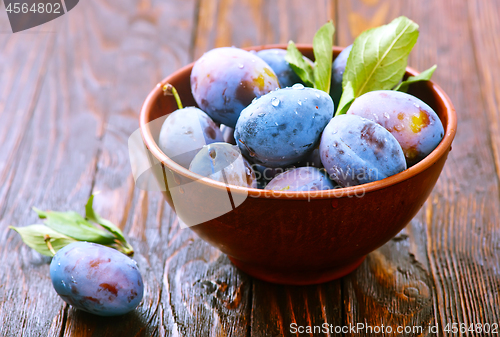 Image of fresh plums