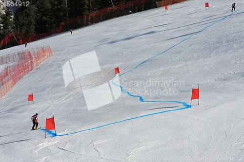 Image of Marking Slalom Piste