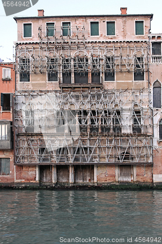 Image of Scaffolding Venice