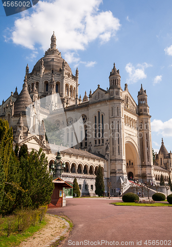 Image of Basilica of Lisieux in Normandy, France