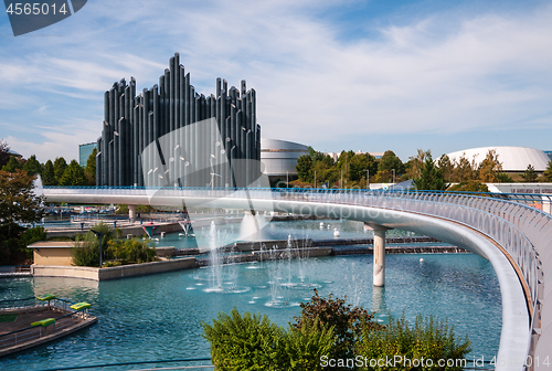 Image of Futuroscope theme park in Poitiers, France