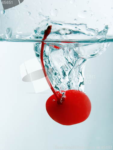 Image of cherry splash