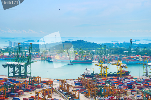 Image of Industrial port Singapore