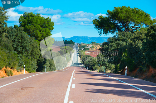 Image of Beautiful country road