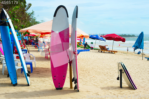 Image of Surfing on Bali island