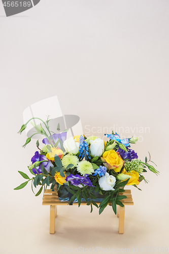 Image of bouquet of different flowers