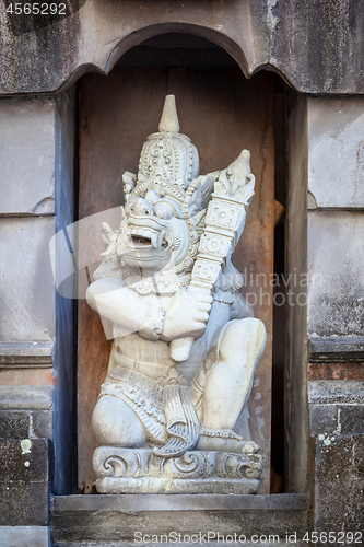 Image of a Hindu statue in Bali Indonesia
