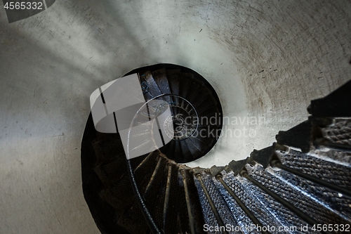 Image of Spiral staircase going upwards