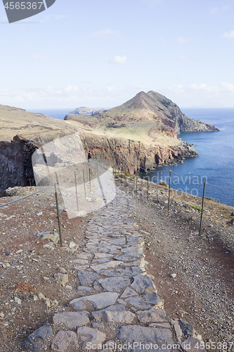 Image of Cape Ponta de Sao Lourenco on Madeira island, Portugal