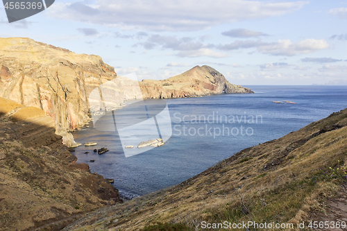 Image of Landscape at Cape Ponta de Sao Lourenco on Madeira island, Portu