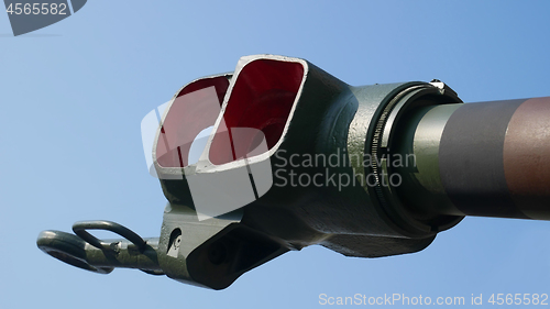 Image of Barrel of heave artillery gun