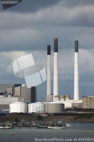 Image of Industrial Facilities by the sea