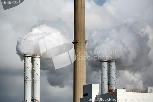 Image of Smoking power plant