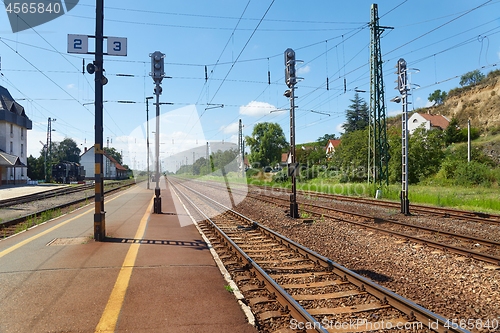 Image of Railway Station Tracks