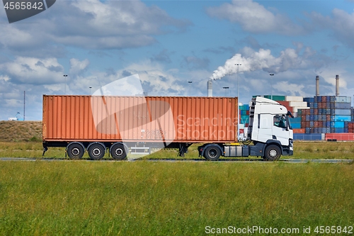 Image of Cargo Truck Detail