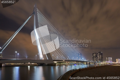 Image of Cable bridge in Rotterdam