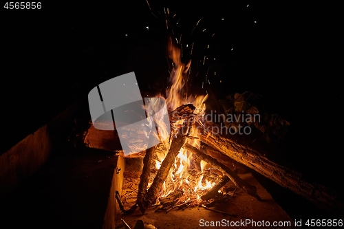 Image of Camp Fire Flames